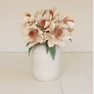 Artificial Cream Blush Magnolia Flower Bouquet